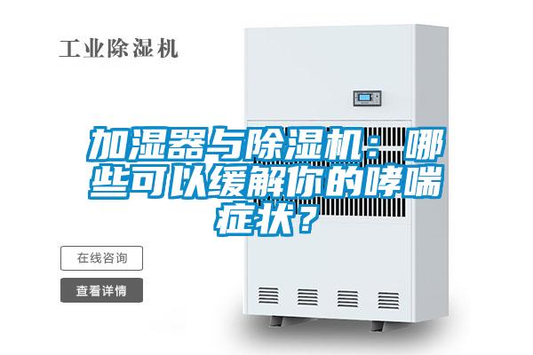 加濕器與除濕機(jī)：哪些可以緩解你的哮喘癥狀？