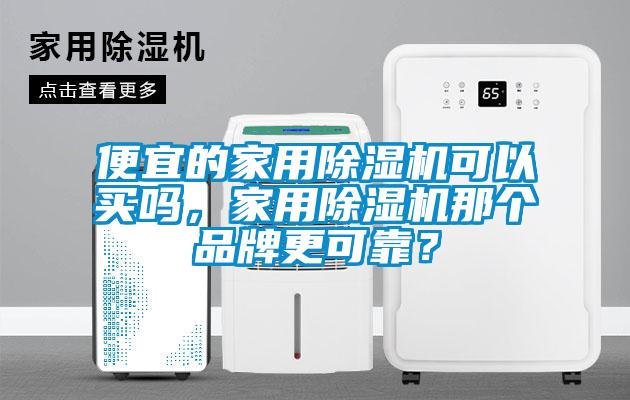 便宜的家用除濕機可以買嗎，家用除濕機那個品牌更可靠？