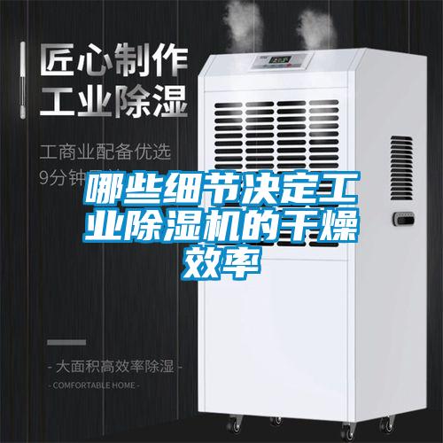 哪些細(xì)節(jié)決定工業(yè)除濕機(jī)的干燥效率