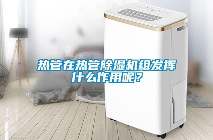 熱管在熱管除濕機(jī)組發(fā)揮什么作用呢？