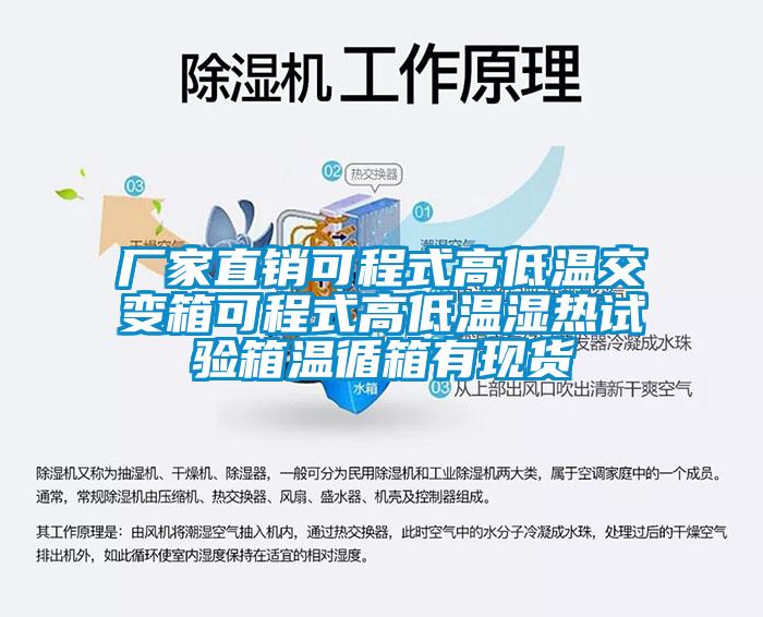 廠家直銷可程式高低溫交變箱可程式高低溫濕熱試驗箱溫循箱有現(xiàn)貨