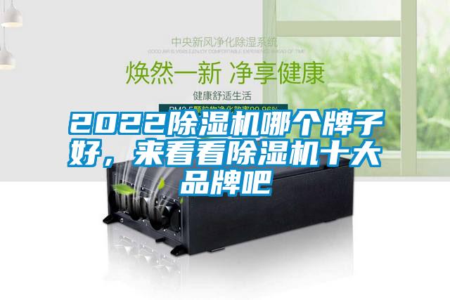 2022除濕機哪個牌子好，來看看除濕機十大品牌吧