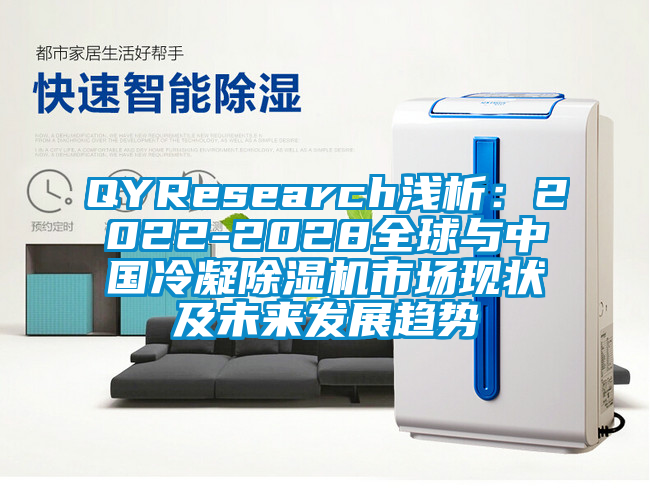 QYResearch淺析：2022-2028全球與中國冷凝除濕機市場現(xiàn)狀及未來發(fā)展趨勢