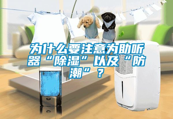 為什么要注意為助聽器“除濕”以及“防潮”？