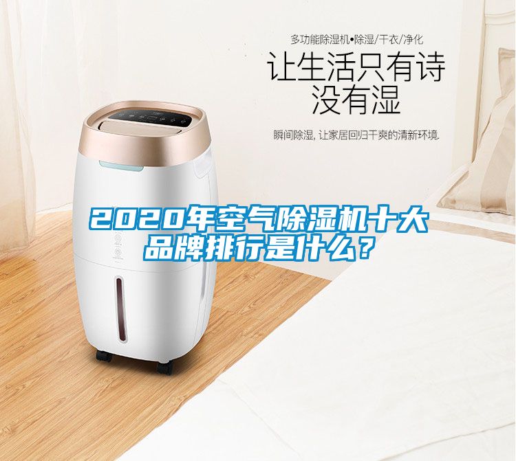 2020年空氣除濕機(jī)十大品牌排行是什么？